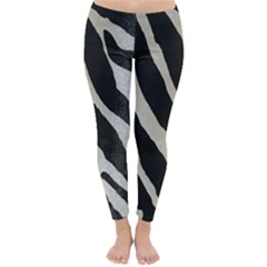 Zebra Print Classic Winter Leggings by NSGLOBALDESIGNS2