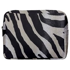 Zebra Print Make Up Pouch (large) by NSGLOBALDESIGNS2