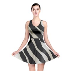 Zebra Print Reversible Skater Dress by NSGLOBALDESIGNS2