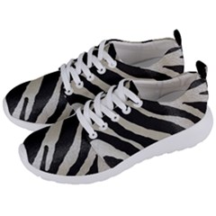 Zebra Print Men s Lightweight Sports Shoes by NSGLOBALDESIGNS2
