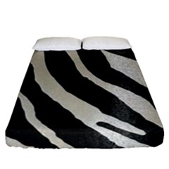 Zebra Print Fitted Sheet (queen Size)