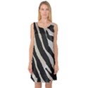 Zebra print Sleeveless Satin Nightdress View1