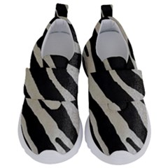 Zebra Print Velcro Strap Shoes by NSGLOBALDESIGNS2