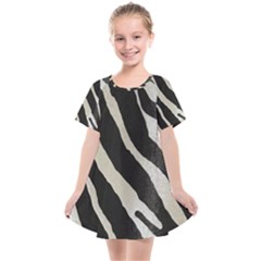 Zebra Print Kids  Smock Dress