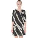 Zebra 2 print Pocket Dress View1