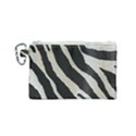 Zebra 2 print Canvas Cosmetic Bag (Small) View1