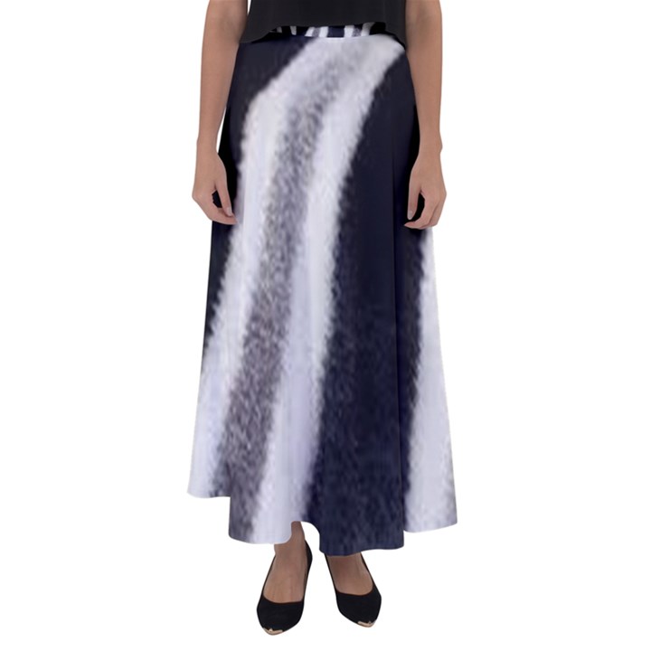 Stella animal print Flared Maxi Skirt