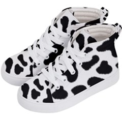 Cheetah Print Kid s Hi-top Skate Sneakers by NSGLOBALDESIGNS2