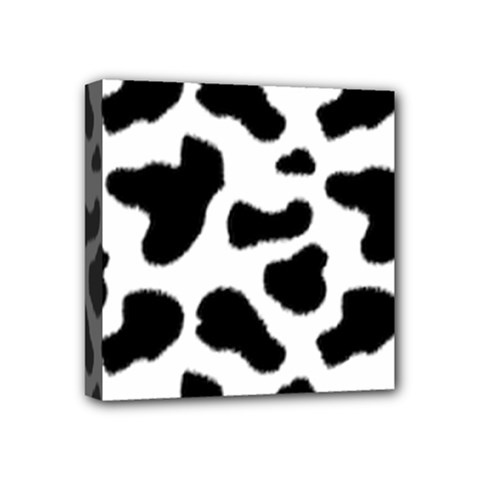 Cheetah Print Mini Canvas 4  X 4  (stretched) by NSGLOBALDESIGNS2