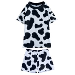 Cheetah Print Kids  Swim Tee And Shorts Set by NSGLOBALDESIGNS2