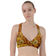 Yellow Zinnias Sweetheart Sports Bra