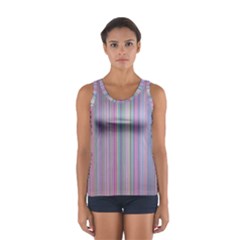 Broken Tv Screen Sport Tank Top  by dressshop