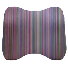 Broken Tv Screen Velour Head Support Cushion by dressshop