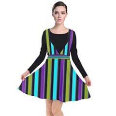 Retro Stripe 1 Vertical Retro Stripe 1 Other Dresses by dressshop