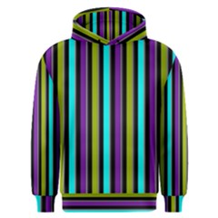 Retro Stripe 1 Vertical Retro Stripe 1 Men s Overhead Hoodie