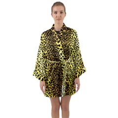 Leopard 1 Leopard A Long Sleeve Kimono Robe