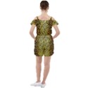 Leopard 1 Leopard A Ruffle Cut Out Chiffon Playsuit View2