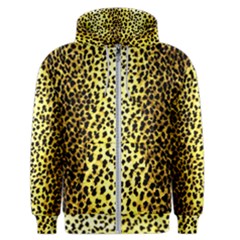 Leopard 1 Leopard A Men s Zipper Hoodie