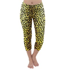 Leopard 1 Leopard A Capri Winter Leggings 