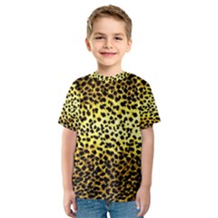 Leopard Version 2 Kids  Sport Mesh Tee