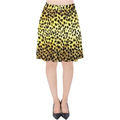 Leopard Version 2 Velvet High Waist Skirt