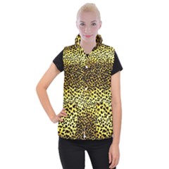 Leopard Version 2 Women s Button Up Vest by dressshop