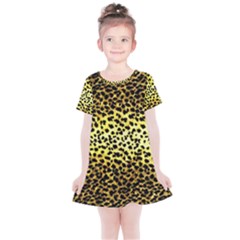 Leopard Version 2 Kids  Simple Cotton Dress