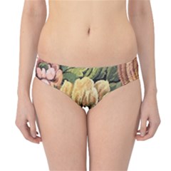 Retro Vintage Floral Hipster Bikini Bottoms by dressshop