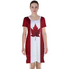 Canada Flag Short Sleeve Nightdress by CanadaSouvenirs