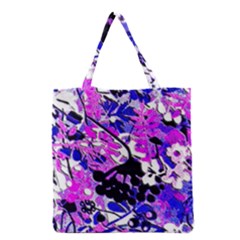 Floral Legging Floral Rug Grocery Tote Bag by dressshop