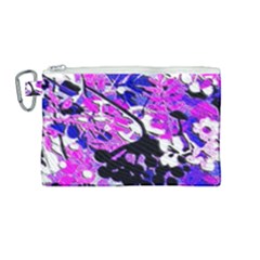 Floral Legging Floral Rug Canvas Cosmetic Bag (medium) by dressshop