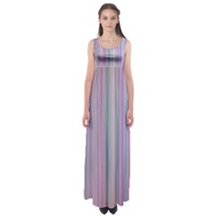 Rainbow Stripe Version 2 Empire Waist Maxi Dress by dressshop