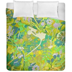 Floral 1 Abstract Duvet Cover Double Side (california King Size) by dressshop