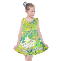 Floral 1 Abstract Kids  Summer Dress by dressshop
