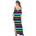 Retro Stripe 1 version 2 Maxi Chiffon Cover Up Dress View2