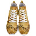 Wonderful Vintage Design With Floral Elements Men s Lightweight High Top Sneakers View1