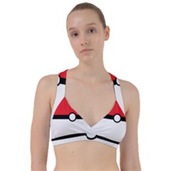 Poke Ball Sweetheart Sports Bra by raeraeshescrafty