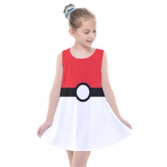 Poke Ball Kids  Summer Dress by raeraeshescrafty