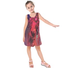 Desert Dreaming Kids  Sleeveless Dress by ArtByAng