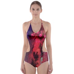 Desert Dreaming Cut-out One Piece Swimsuit by ArtByAng