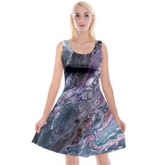 Planetary Reversible Velvet Sleeveless Dress by ArtByAng