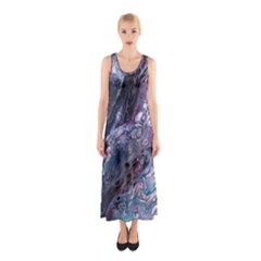 Planetary Sleeveless Maxi Dress by ArtByAng