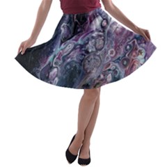 Planetary A-line Skater Skirt by ArtByAng