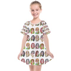 All The Petty Ladies Kids  Smock Dress by ArtByAng