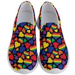 Prideheartsrepeat Men s Lightweight Slip Ons by PrideMarks