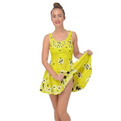 Grunge Yellow Bandana Inside Out Casual Dress by dressshop