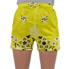 Grunge Yellow Bandana Sleepwear Shorts by dressshop