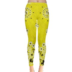 Grunge Yellow Bandana Inside Out Leggings by dressshop