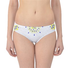 Faded Yellow Bandana Hipster Bikini Bottoms by dressshop