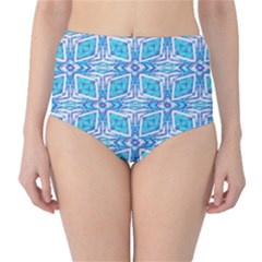 Geometric Doodle 1 Classic High-waist Bikini Bottoms by dressshop
